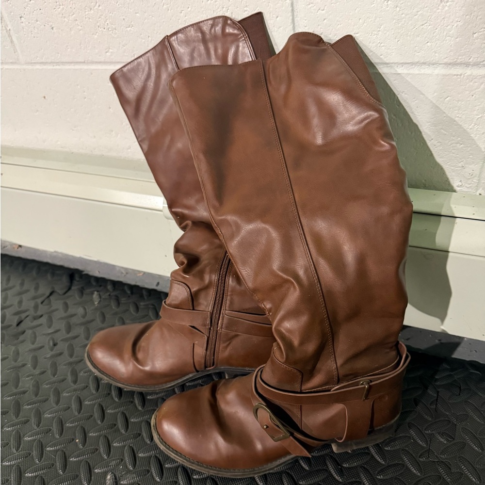 Kohl's Rich Brown Over the Knee Boots
